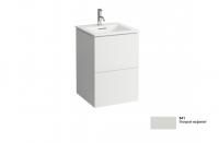 Раковина с тумбой Laufen Kartell 500х500 мм 8603316411041 мокрый асфальт