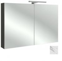 Зеркальный шкаф Jacob Delafon 1050х650х143 мм EB1366-NR4 белый мрамор