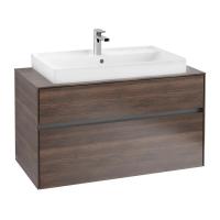 Тумба под раковину Villeroy & Boch Collaro 1000х500 мм C02000VH аризонский дуб