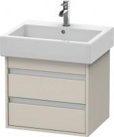 Тумба под раковину Duravit Ketho 550х440 мм KT663609191 серо-коричневый матовый