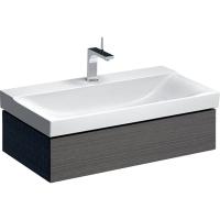 Тумба под раковину Geberit Xeno² 880х462х220 мм 500.508.43.1 серый дуб