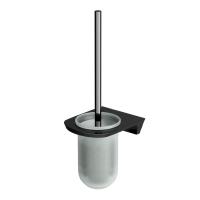 Туалетный ёрш WasserKraft Glan K-5127 чёрный глянец