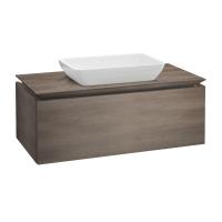 Тумба под раковину Villeroy & Boch Legato 800х500 мм B70200FQ дуб графитовый