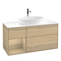Тумба под раковину Villeroy & Boch Finion 1200х501 мм F821PCPC дуб/дуб