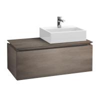 Тумба под раковину Villeroy & Boch Legato 1000х500 мм B60700FQ дуб графитовый