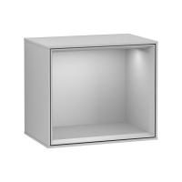 Настенный модуль Villeroy & Boch Finion 418х270х356 мм F580GJGJ светло-серый/светло-серый