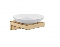 Мыльница Hansgrohe AddStoris 41746140 шлифованная бронза