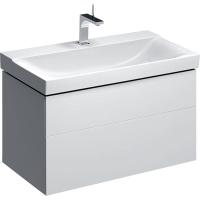 Тумба под раковину Geberit Xeno² 880х462х530 мм 500.509.01.1 белый глянцевый