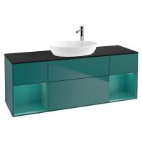 Тумба под раковину Villeroy & Boch Finion 1600х501 мм F982GSGS кедр/кедр
