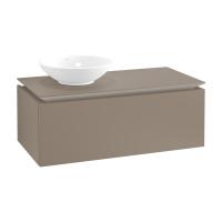 Тумба под раковину Villeroy & Boch Legato 1000х500 мм B60500VG трюфель серый