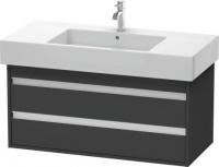 Тумба под раковину Duravit Ketho 1000х455 мм KT664104949 графит матовый
