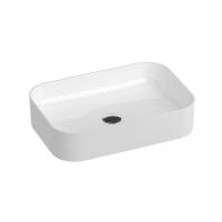 Раковина накладная Ravak Ceramic Slim R 550х370 мм XJX01155002 белый