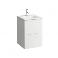 Раковина с тумбой Laufen Kartell 500х500 мм 8603316401041 белый матовый