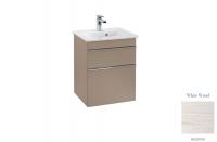Тумба под раковину Villeroy & Boch Venticello 466х426 мм A92201E8 белое дерево