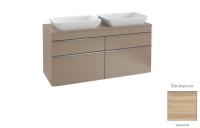 Тумба под раковину Villeroy & Boch Venticello 1257х502 мм A94401PN вяз импрессо
