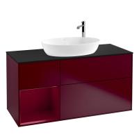Тумба под раковину Villeroy & Boch Finion 1200х501 мм F942HBHB пион/пион
