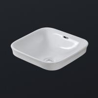 Раковина врезная Caprigo 430х430 мм UP 2307 белый