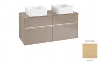Тумба под раковину Villeroy & Boch Collaro 1200х500 мм с подсветкой C044L0VJ северный дуб