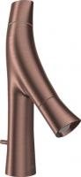 Смеситель для раковины Axor Starck Organic 80 ComfortZone 12010310 золото красное шлифованное