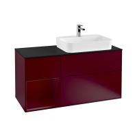 Тумба под раковину Villeroy & Boch Finion 1200х501 мм F392HBHB пион/пион
