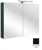 Зеркальный шкаф Jacob Delafon 700х650х143 мм EB786RU-M61 чёрный матовый