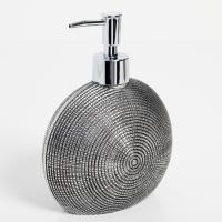 Дозатор для жидкого мыла WasserKraft Eider K-33399 хром/серый