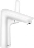 Смеситель для раковины Hansgrohe Talis E 150 ComfortZone донный клапан 71754700 белый матовый
