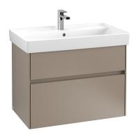 Тумба под раковину Villeroy & Boch Collaro 754х444 мм C01000VG трюфель серый