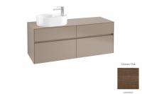 Тумба под раковину Villeroy & Boch Collaro 1400х500 мм C06200VH аризонский дуб