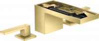 Смеситель для раковины Axor MyEdition на 3 отверстия (без панели) 47052950 медь шлифованная