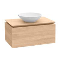 Тумба под раковину Villeroy & Boch Legato 1000х500 мм с подсветкой B571L0PN вяз импрессо