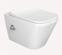 Унитаз-биде подвесной Vitra Integra Square безободковый Rim-ex 7082B003-7209 белый