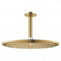 Верхний душ Grohe Rainshower Cosmopolitan 310 (потолочный кронштейн 142 мм, 1 режим струи) 26 067 GN0 холодный рассвет матовый