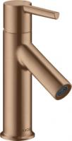 Смеситель для раковины Axor Starck 80 ComfortZone 10102310 золото красное шлифованное