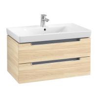 Тумба под раковину Villeroy & Boch Subway 2.0 787х449 мм A68910PN вяз импрессо