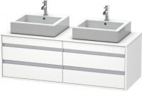 Тумба под раковину Duravit Ketho 1400х550 мм KT6657B1818 белый матовый