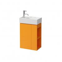 Тумба под раковину Laufen Kartell 440х270 мм петли слева 4075170336431 оранжевый
