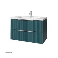Тумба под раковину Caprigo Rain 90 870х446 мм (2 ящика) 36513 SF-013 море