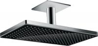 Верхний душ Hansgrohe Rainmaker Select 460 1jet с потолочным подсоединением 24002600 чёрный/хром