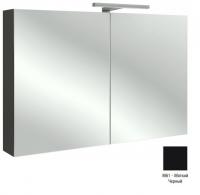 Зеркальный шкаф Jacob Delafon 1050х650х143 мм EB1366-M61 чёрный матовый
