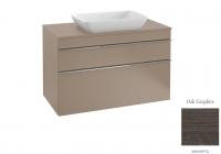 Тумба под раковину Villeroy & Boch Venticello 757х502 мм A94001FQ дуб графитовый