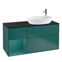 Тумба под раковину Villeroy & Boch Finion 1200х501 мм F922GSGS кедр/кедр
