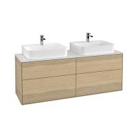 Тумба под раковину Villeroy & Boch Finion 1600х501 мм F18100PC дуб