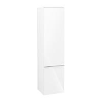 Пенал Villeroy & Boch Venticello 404х372х1546 мм петли справа A95111RE белое стекло