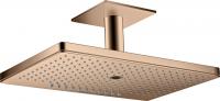 Верхний душ Axor ShowerSolutions 460 3jet с потолочным подсоединением 35281300 полированное красное золото