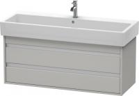 Тумба под раковину Duravit Ketho 1150х440 мм KT663900707 бетонно-серый матовый