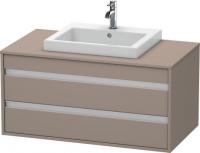 Тумба под раковину Duravit Ketho 1000х550 мм KT675504343 базальт матовый