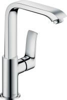 Смеситель для раковины Hansgrohe Metris 230 ComfortZone высокий поворотный излив 31081000