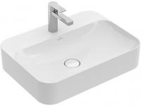Раковина накладная Villeroy & Boch Finion 600х445 мм CeramicPlus 414261R1 альпийский белый