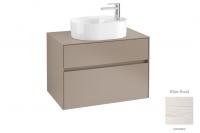 Тумба под раковину Villeroy & Boch Collaro 800х500 мм C05300E8 белое дерево